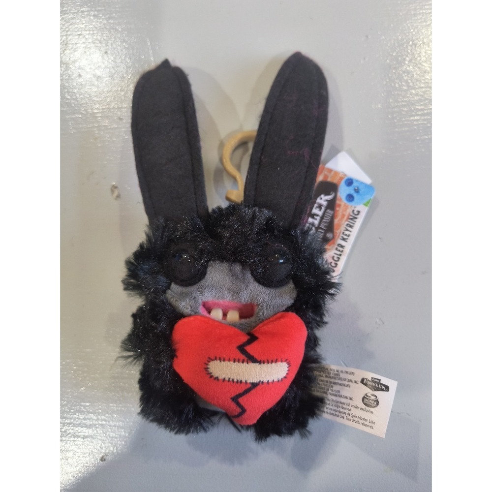 Fuggler Series 5 5" LORD LONG EARS Black Love Fugg Keyring Funny Ugly Monsters